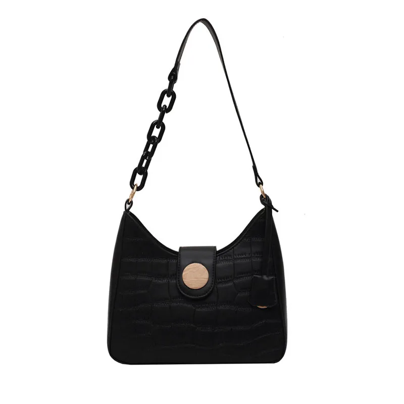 Pattern PU Stone Leather Small Half Moon Bags For Women 2021 Trending Fashion Chain Design Shoulder Handbags Women's Hand Bag
Pattern PU Stone Leather Small Half Moon Bags For Women 2021 Trending Fashion Chain Design Shoulder Handbags Women's Hand Bag