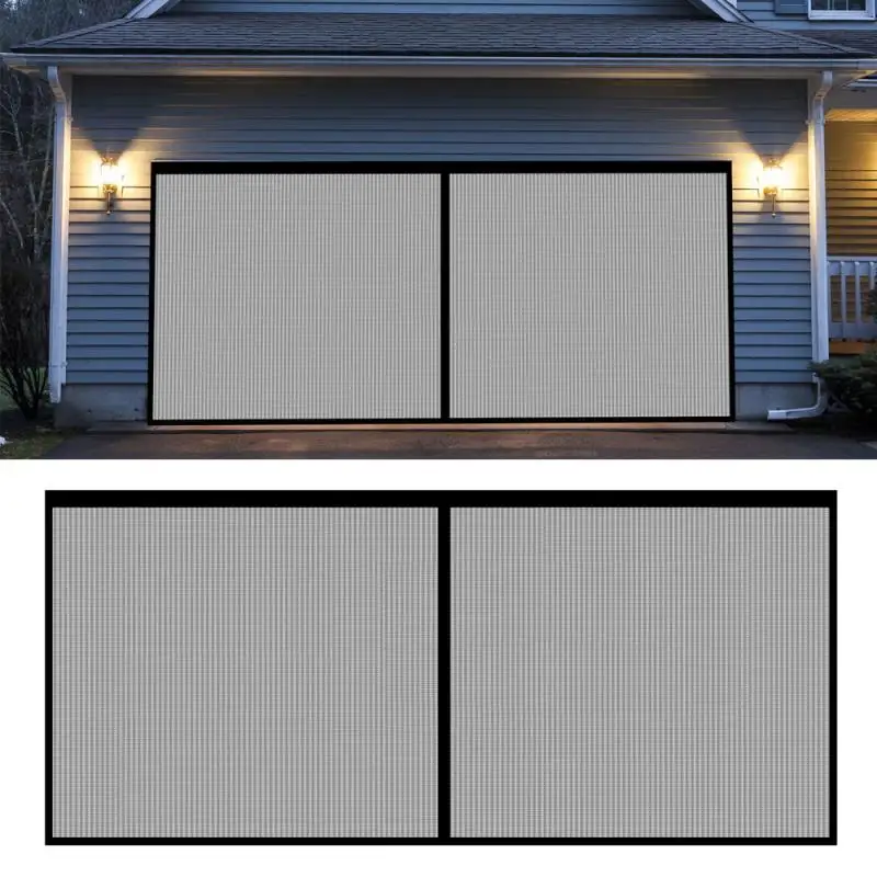 6.5x13.1ft Garage Mesh Door Screen Seamless Insect Net Door & Window Screens Garage Door Screen Easy To Install And Use
6.5x13.1ft Garage Mesh Door Screen Seamless Insect Net Door & Window Screens Garage Door Screen Easy To Install And Use