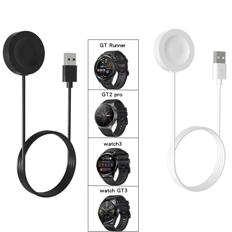 Portable Charging Cable Data Holder Power Charger Adapter Dock Bracket Cradle for Huawei Watch GT3 46mm/42mm Smart Watch
Portable Charging Cable Data Holder Power Charger Adapter Dock Bracket Cradle for Huawei Watch GT3 46mm/42mm Smart Watch