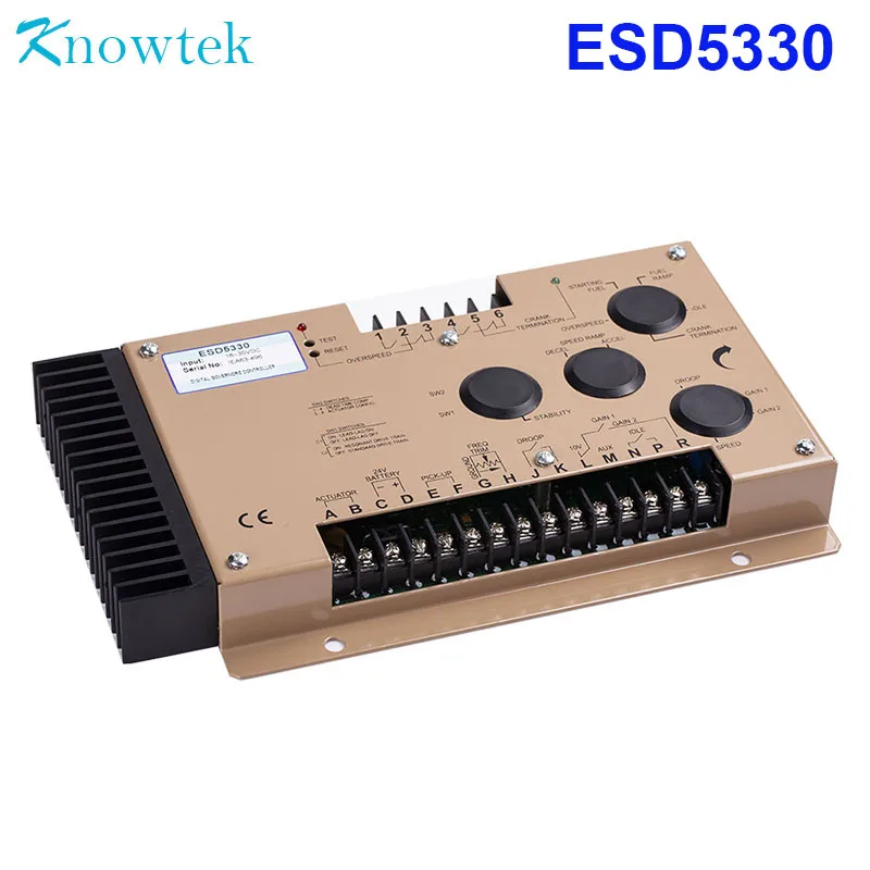 Контроллер двигателя ESD5330, регулятор скорости для дизельного генератора
Контроллер двигателя ESD5330, регулятор скорости для дизельного генератора