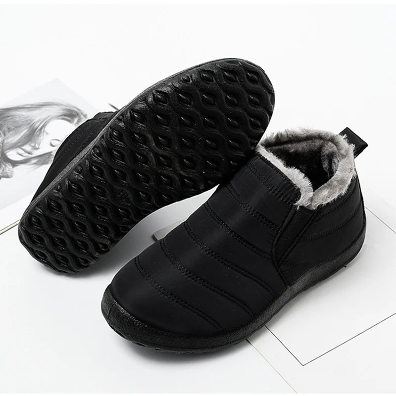 Men Boots Lightweight Winter Shoes For Women Snow Boots Waterproof Winter Footwear Plus Size Slip on Unisex Ankle Winter Boots
Men Boots Lightweight Winter Shoes For Women Snow Boots Waterproof Winter Footwear Plus Size Slip on Unisex Ankle Winter Boots
