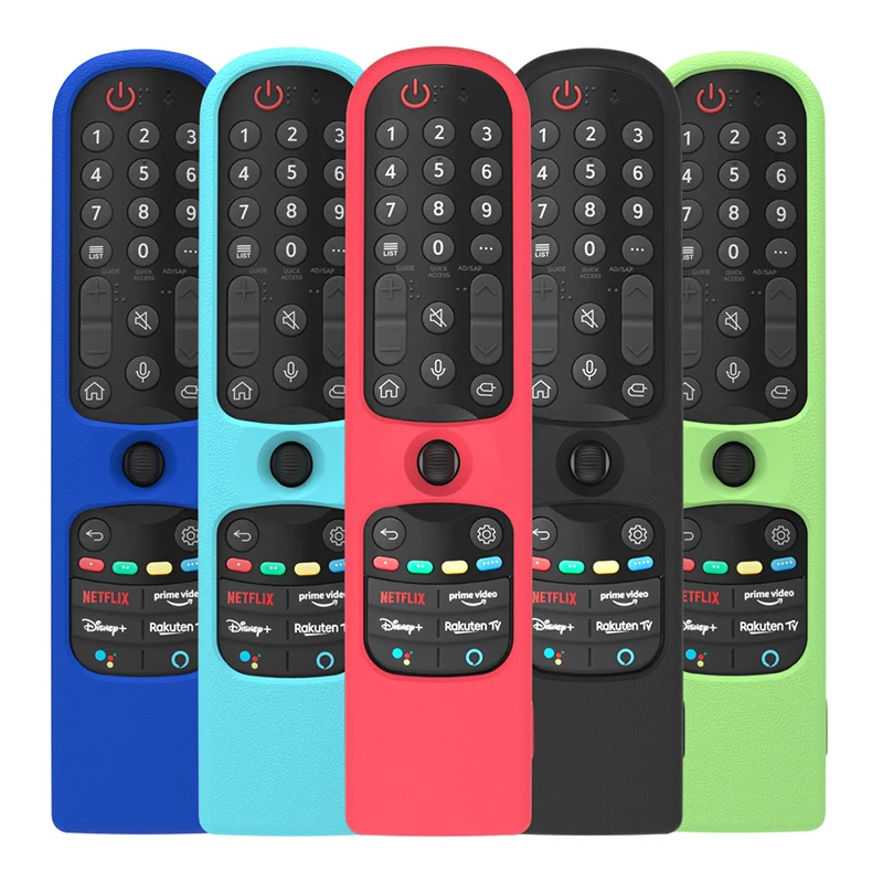 Colorful Silicone Case Cover for LG MR21GA (MR21N, MR21GC) Remote Control Cover Remote Control Protective Cover
Colorful Silicone Case Cover for LG MR21GA (MR21N, MR21GC) Remote Control Cover Remote Control Protective Cover