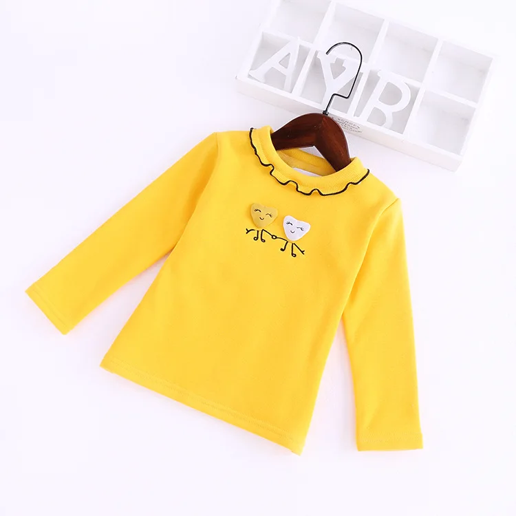 baby kids Girls long sleeve T-shirt with wooden ear edge autumn winter warm cotton casual t-shirts baby girls tops tees 7161 06
baby kids Girls long sleeve T-shirt with wooden ear edge autumn winter warm cotton casual t-shirts baby girls tops tees 7161 06