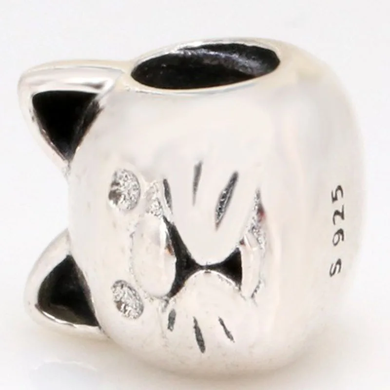 Original 925 Sterling Silver Bead New Pet Cat Head Beads Fit Pandora Women Bracelet & Necklace Diy Jewelry
Original 925 Sterling Silver Bead New Pet Cat Head Beads Fit Pandora Women Bracelet & Necklace Diy Jewelry