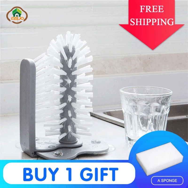 MSJO Cleaning Brush Cup Bottles Sink Kitchen Accessories Water Scrubber Wine Suction Cleaning Cup Brush Drop Ship Glass Cleaner
MSJO Cleaning Brush Cup Bottles Sink Kitchen Accessories Water Scrubber Wine Suction Cleaning Cup Brush Drop Ship Glass Cleaner