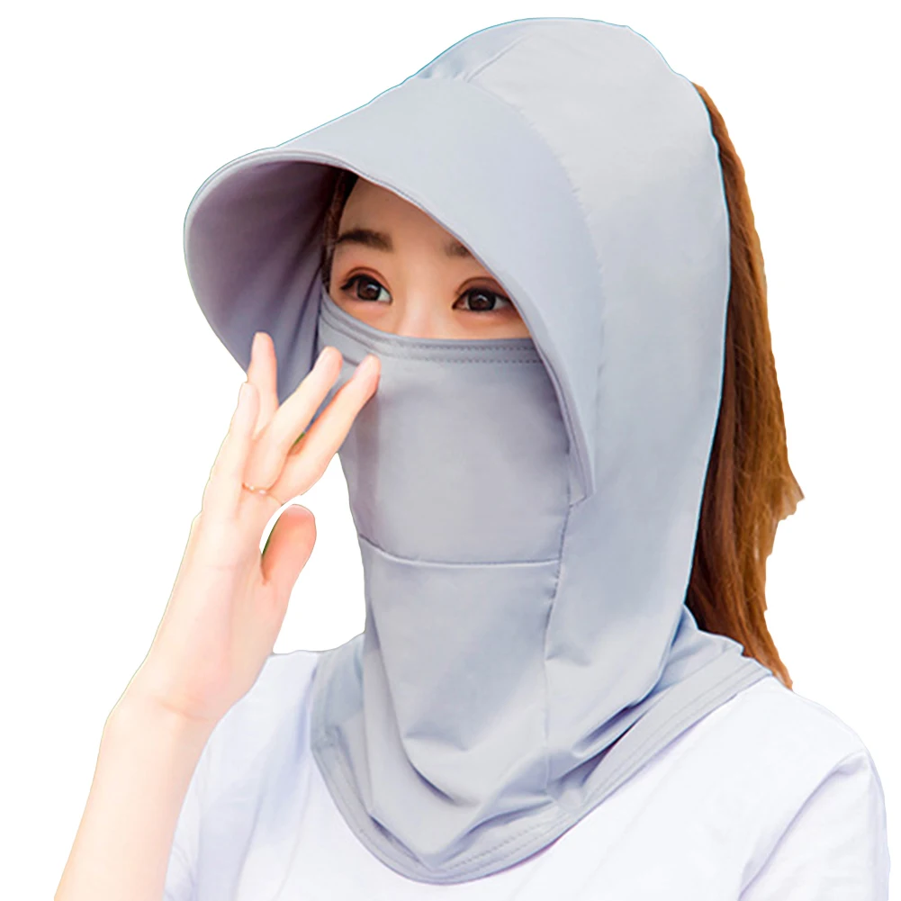 Women Casual Full Face Neck Cover Breathable Sun Hat Outdoor Cycling Wide Brim Cap
Women Casual Full Face Neck Cover Breathable Sun Hat Outdoor Cycling Wide Brim Cap