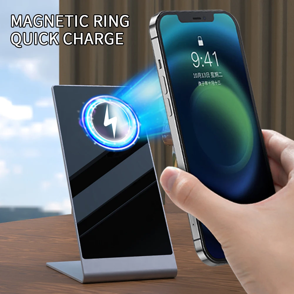 

15W 3 in 1 Wireless Charger Stand For iPhone 13 12 Pro Max Qi Fast Charging Dock Station For Apple Watch Induction Chargers