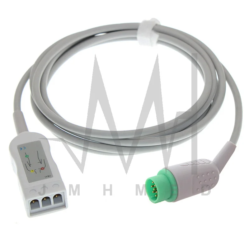 12P to 3 Leads ECG EKG Trunk Cable for Biolight M7000,M8000,M9000,M9500 Monitor, AHA or IEC Euro Style Extension Cord
12P to 3 Leads ECG EKG Trunk Cable for Biolight M7000,M8000,M9000,M9500 Monitor, AHA or IEC Euro Style Extension Cord