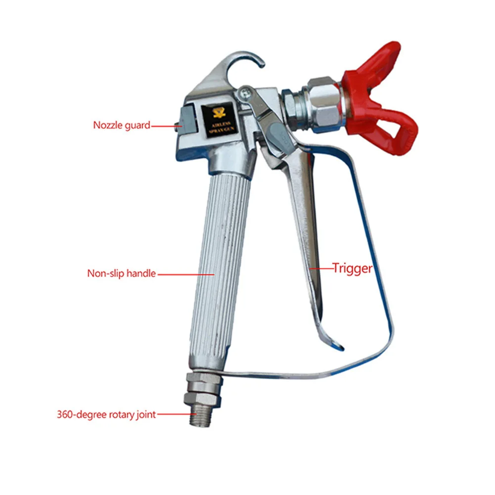 High Pressure Airless Sprayer Special Spray Gun for Paint Paint Latex Paint Sprayer Airless Paint Spraying Gun
High Pressure Airless Sprayer Special Spray Gun for Paint Paint Latex Paint Sprayer Airless Paint Spraying Gun