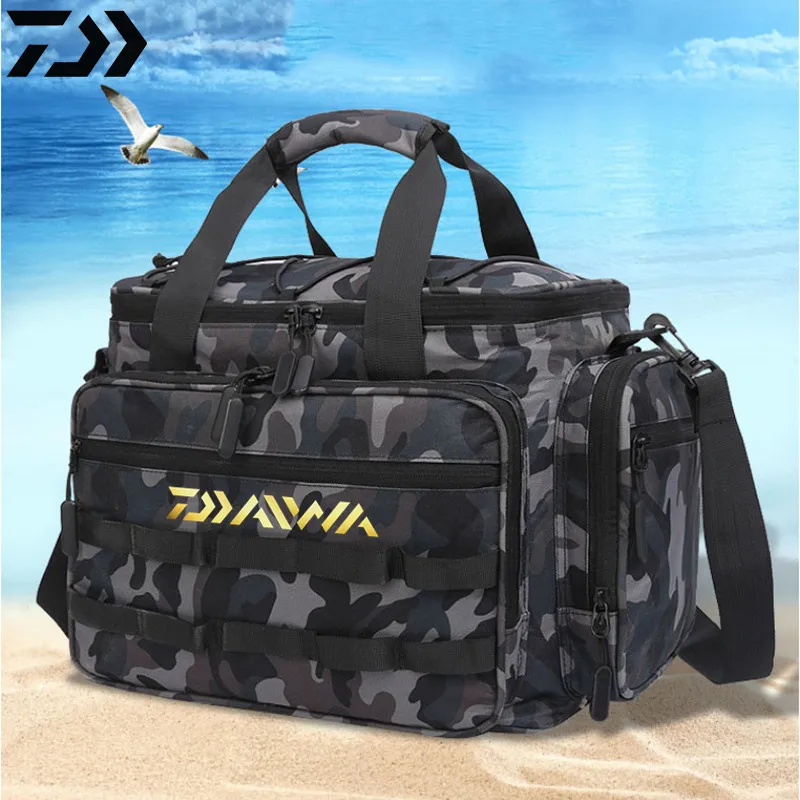 2021 New DAIWA Fishing Bag Portable Bag Foldable Fishing Bag Camping Fishing Tackle Accessories Storage Bag
2021 New DAIWA Fishing Bag Portable Bag Foldable Fishing Bag Camping Fishing Tackle Accessories Storage Bag