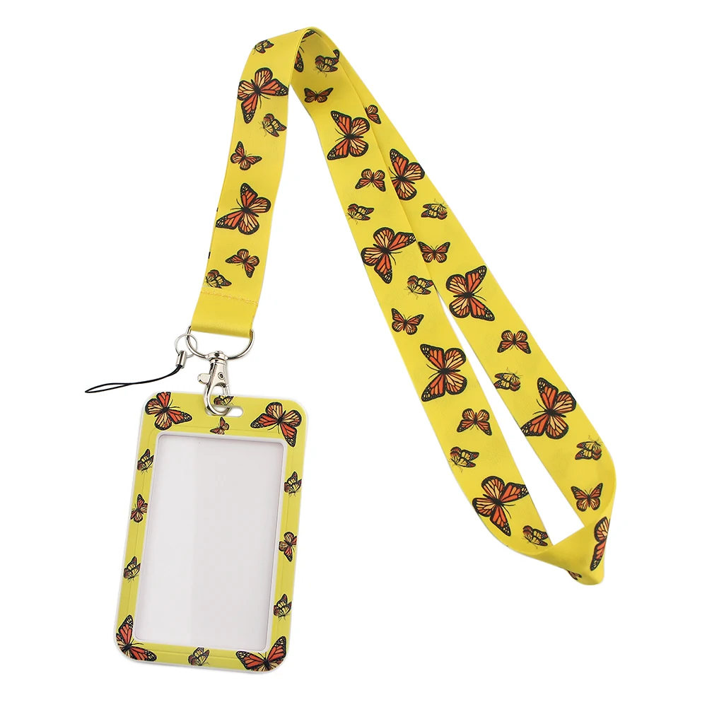K2719 Butterfly Creative Lanyard Card Holder Student Hanging Neck Phone Lanyard Badge Subway Access Card Holder
K2719 Butterfly Creative Lanyard Card Holder Student Hanging Neck Phone Lanyard Badge Subway Access Card Holder