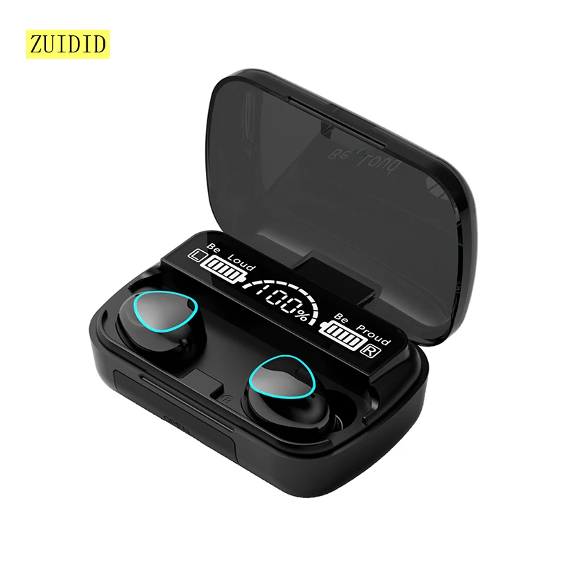 M10 TWS HD LED Display Bluetooth Wireless Headphones 9D Stereo Sport Waterproof Earbuds With Mic 2000mAh Charging Box
M10 TWS HD LED Display Bluetooth Wireless Headphones 9D Stereo Sport Waterproof Earbuds With Mic 2000mAh Charging Box