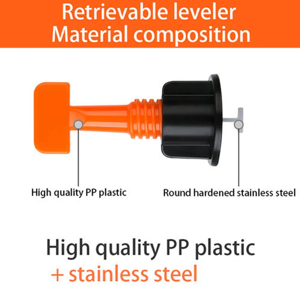Tile Spacers Level Wedges Tile Leveler for Flooring Wall Tile Spacer Tile Leveling System Leveler Locator Spacers 
Tile Spacers Level Wedges Tile Leveler for Flooring Wall Tile Spacer Tile Leveling System Leveler Locator Spacers