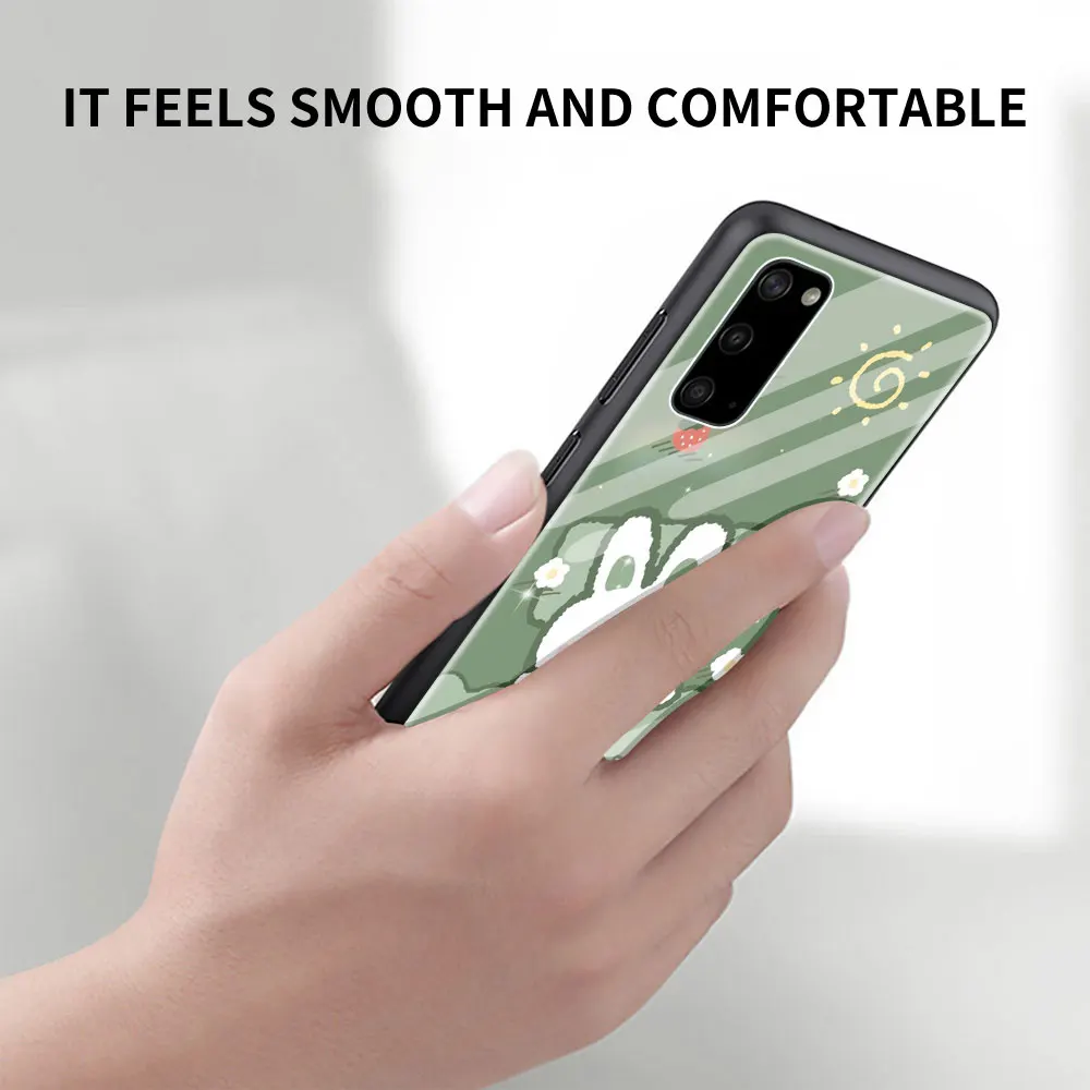Glass Case For Samsung Galaxy S20 FE S10 S21 S9 S8 Plus Note 9 8 20 Ultra 10 Lite Coque Cover Bag Cartoon Cute Avocado Dinosaur 
Glass Case For Samsung Galaxy S20 FE S10 S21 S9 S8 Plus Note 9 8 20 Ultra 10 Lite Coque Cover Bag Cartoon Cute Avocado Dinosaur