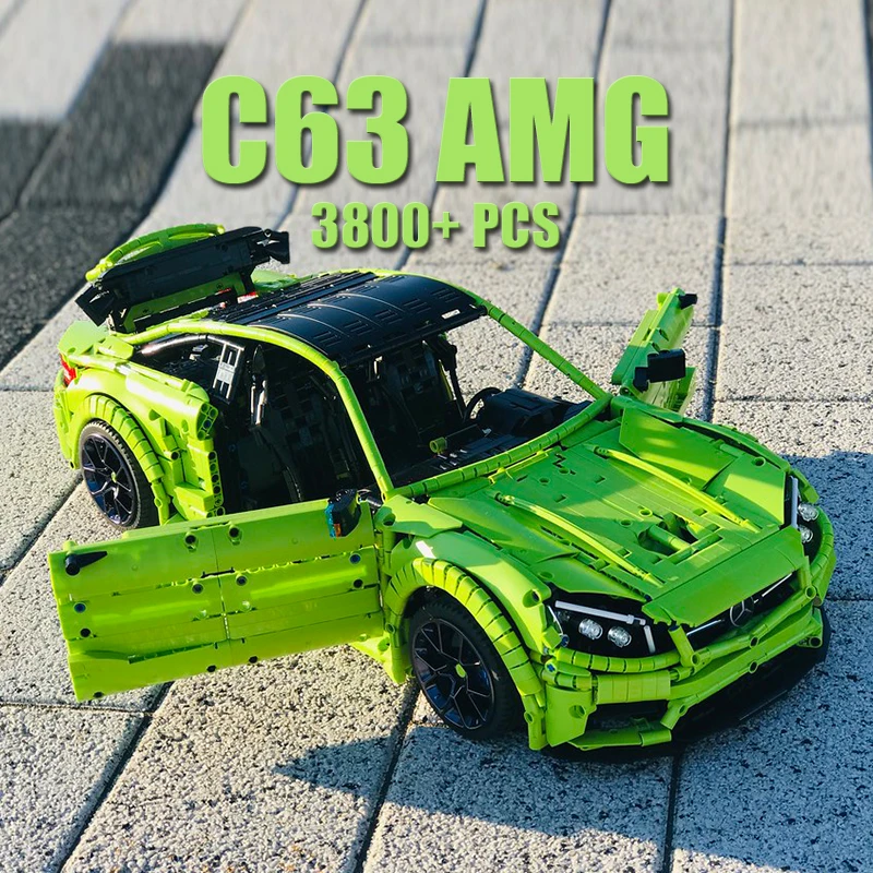 Building block set MOC Technic AMG C63 3800+ sports car assembled children's toy gift
Building block set MOC Technic AMG C63 3800+ sports car assembled children's toy gift