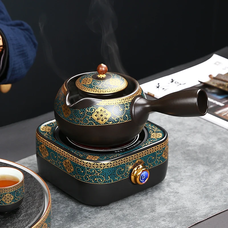 Tea Boiler Creative Tea Boiler Office Tea Boiler Kung Fu Tea Set Kettle Heater Electric Oven Side Handle Pot
Tea Boiler Creative Tea Boiler Office Tea Boiler Kung Fu Tea Set Kettle Heater Electric Oven Side Handle Pot