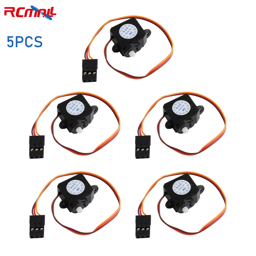 RCmall 5 шт. Φ 2 1g Micro Servo 2g с фотоэлементами 3 7 V-5V для фотоэлементов | Электроника