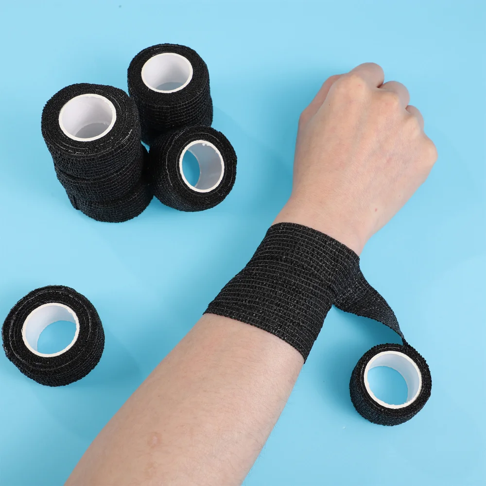Supvox 12 Rolls Self Adhesive Bandage Wrap Elastic Cohesive Tape Flexible First Aid Tape for Sprain Swelling and Soreness
Supvox 12 Rolls Self Adhesive Bandage Wrap Elastic Cohesive Tape Flexible First Aid Tape for Sprain Swelling and Soreness