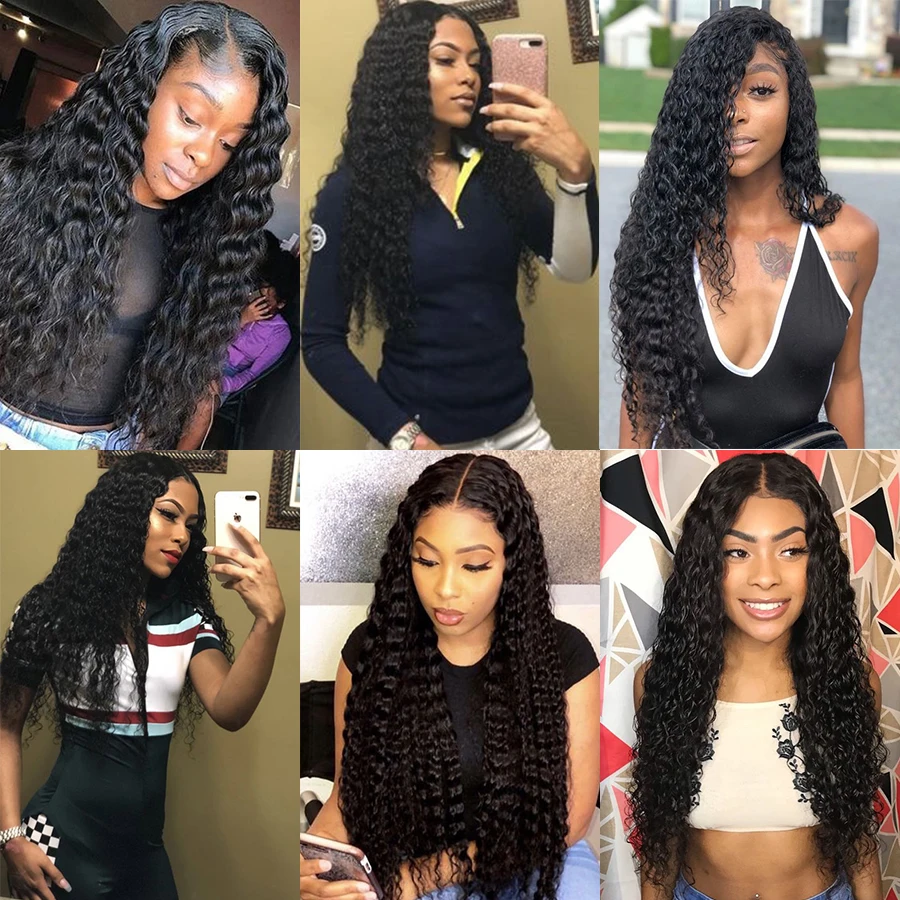 Fastyle Deep Wave Human Hair Bundles Brazilian Remy Hair Natural Color 3/4 PCS Weave Extensions Can Be Bleached Fast Shipping
Fastyle Deep Wave Human Hair Bundles Brazilian Remy Hair Natural Color 3/4 PCS Weave Extensions Can Be Bleached Fast Shipping