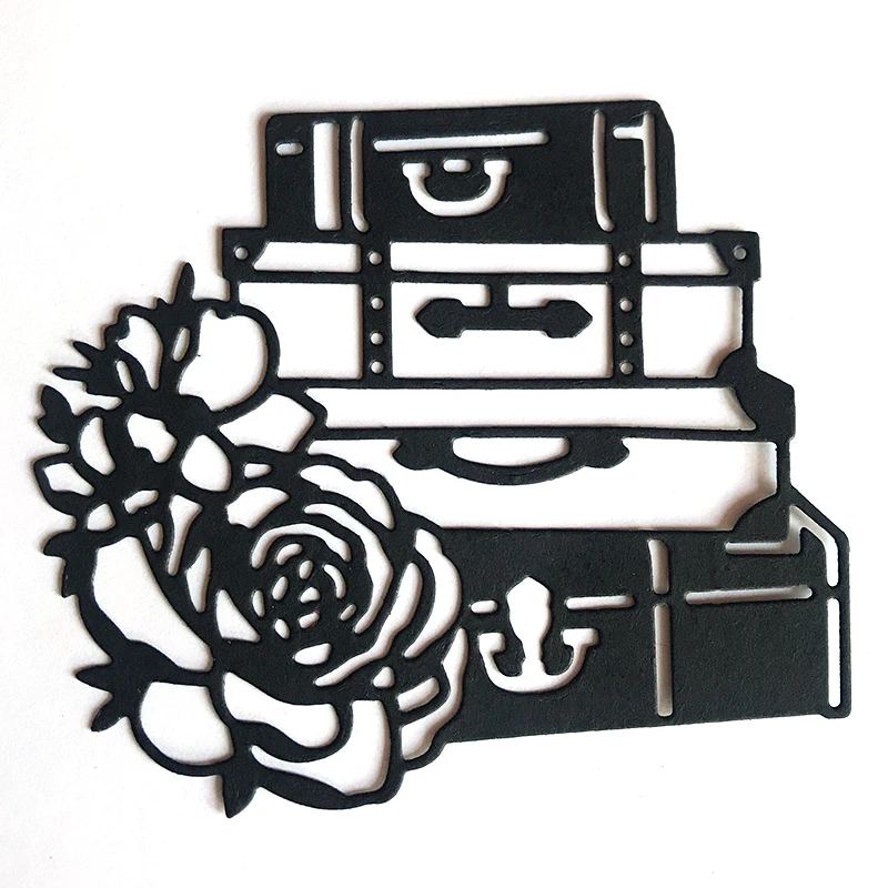 Flower Suitcase Metal Cutting Dies Stencils for DIY Scrapbooking Decorative Embossing DIY Paper Card
Flower Suitcase Metal Cutting Dies Stencils for DIY Scrapbooking Decorative Embossing DIY Paper Card