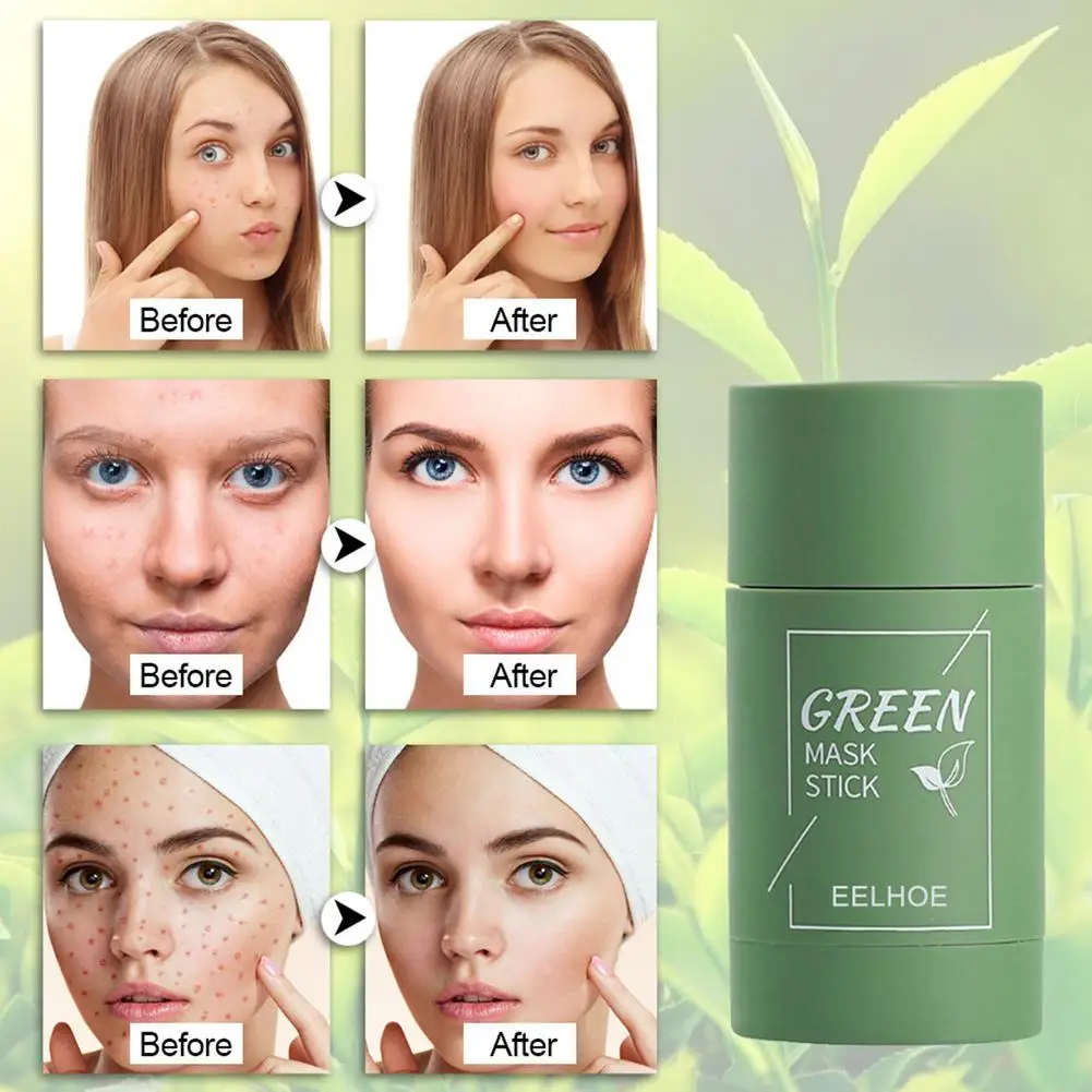 PAQIMAN Solid Green Tea Cleansing Mask Deep Purification Oil Control Anti-acne Blackhead Skin Care Whitening Mud Mask
PAQIMAN Solid Green Tea Cleansing Mask Deep Purification Oil Control Anti-acne Blackhead Skin Care Whitening Mud Mask