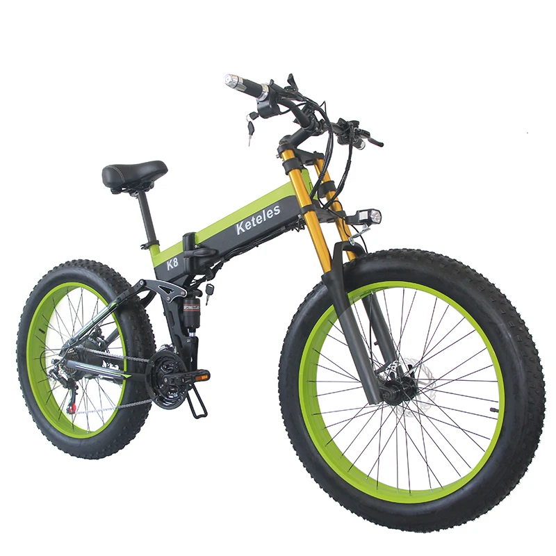 Fat Bike e 1000W складные электрические велосипеды электронные Bicicleta Electrica Adulto горные