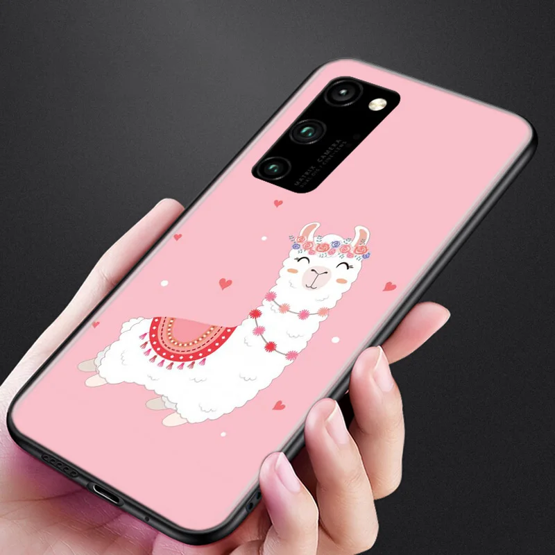 Silicone Cover Cartoon cute alpaca Phone Case for Huawei Honor 30 20 Pro 10i 9A 9S 9X 8X 10 9 Lite 8 8A 7A 7C Pro
Silicone Cover Cartoon cute alpaca Phone Case for Huawei Honor 30 20 Pro 10i 9A 9S 9X 8X 10 9 Lite 8 8A 7A 7C Pro
