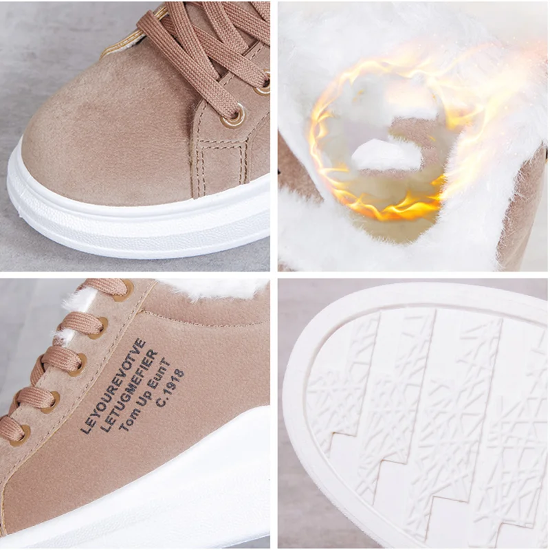 Cotton Shoes Women Men 2020 New Winter Plus Velvet All-match Student Thick-soled Thickened Warm Snow Women's Cotton Boots
Cotton Shoes Women Men 2020 New Winter Plus Velvet All-match Student Thick-soled Thickened Warm Snow Women's Cotton Boots