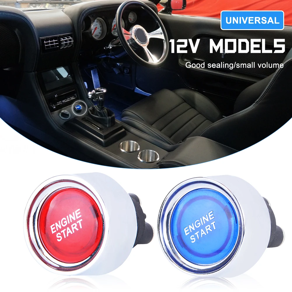 Universal 12V Car Engine Start Switch Push Button Protective Decorative Ignition Starter Car Accessory
Universal 12V Car Engine Start Switch Push Button Protective Decorative Ignition Starter Car Accessory