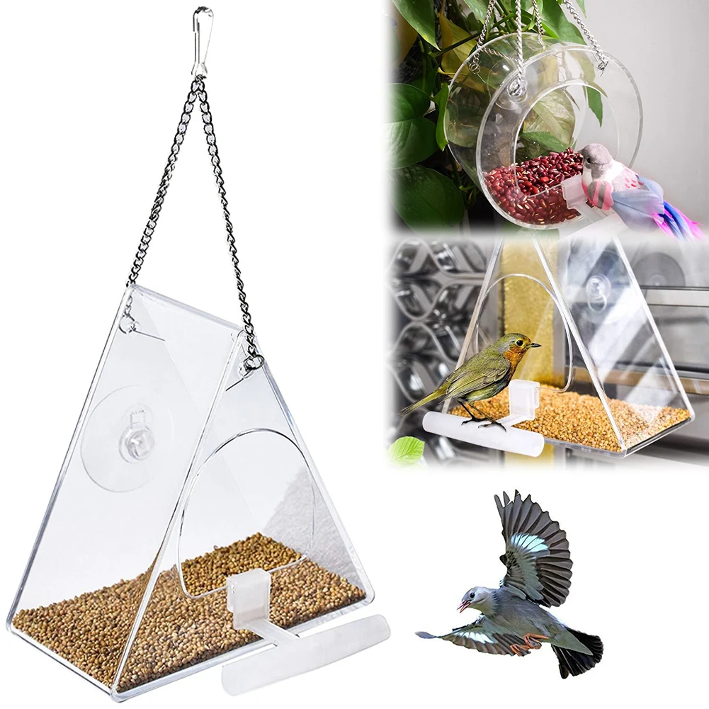 Practical Acrylic Transparent Pet Parrot Bird Feeders Cage Hanging Bird Feeder Tray Automatic Bird Feeders Cage Accessories
Practical Acrylic Transparent Pet Parrot Bird Feeders Cage Hanging Bird Feeder Tray Automatic Bird Feeders Cage Accessories