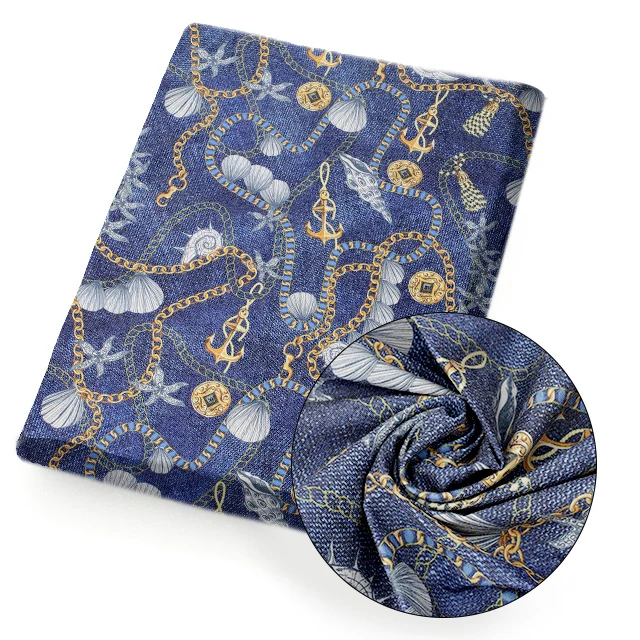 IBOWS Denim Cloth Fabric Cartoon Chain Printed Sheets Apparel Home Textile Materials Handmade Sewing DIY Crafts 45*150cm/pc
IBOWS Denim Cloth Fabric Cartoon Chain Printed Sheets Apparel Home Textile Materials Handmade Sewing DIY Crafts 45*150cm/pc