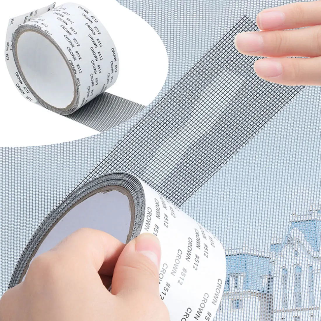 2021 Screen Holes Repair Tape Window Door Waterproof Patch Self-adhesive Fix Anti-Insect Door Mosquito Net Mesh Broken
2021 Screen Holes Repair Tape Window Door Waterproof Patch Self-adhesive Fix Anti-Insect Door Mosquito Net Mesh Broken