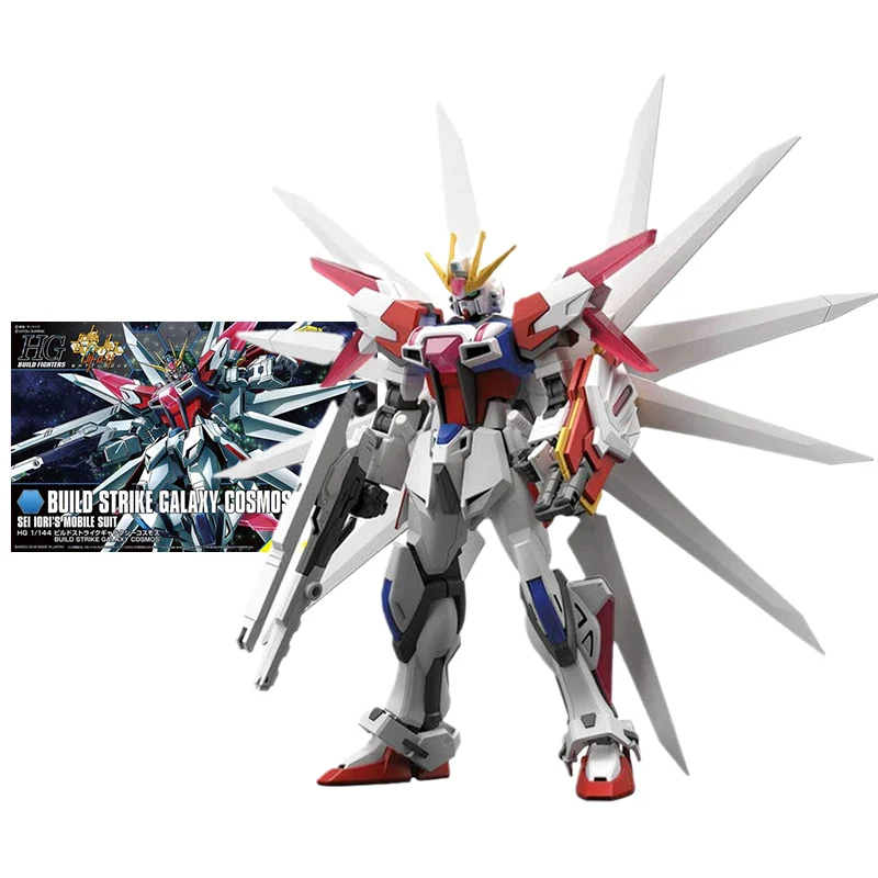 Bandai Gundam Model Kit Anime Figure HGBF 1/144 Build Strike Galaxy Cosmos Genuine Gunpla Action Toy Figure Toys for Children
Bandai Gundam Model Kit Anime Figure HGBF 1/144 Build Strike Galaxy Cosmos Genuine Gunpla Action Toy Figure Toys for Children