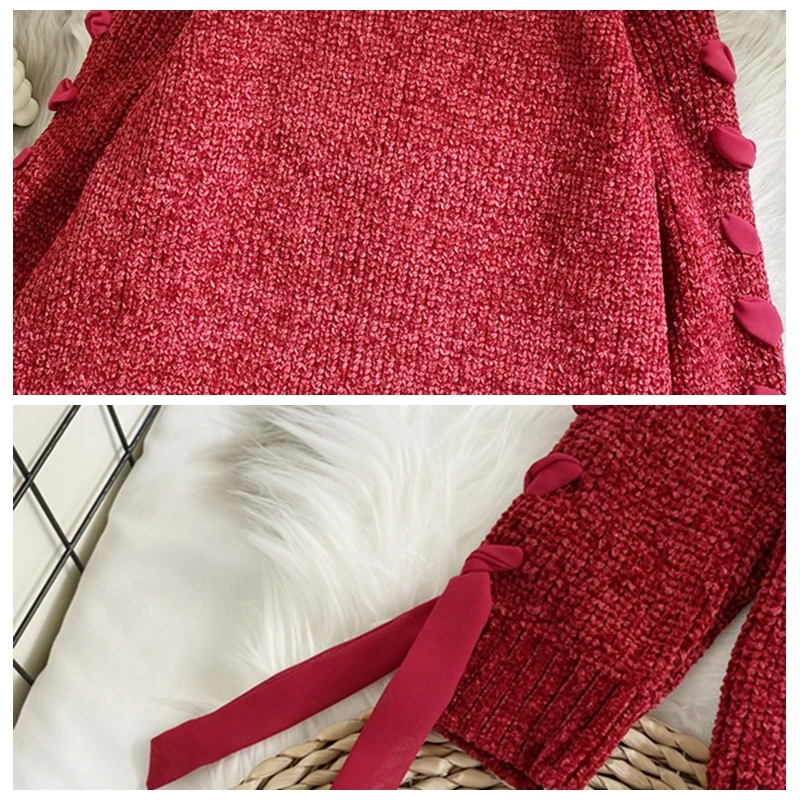 Lace Up Thick Velvet Knitwear Turtleneck Autumn Winter Sweaters Women Long Sleeve Jumpers Fashion Casual Basic Loose Pullover
Lace Up Thick Velvet Knitwear Turtleneck Autumn Winter Sweaters Women Long Sleeve Jumpers Fashion Casual Basic Loose Pullover