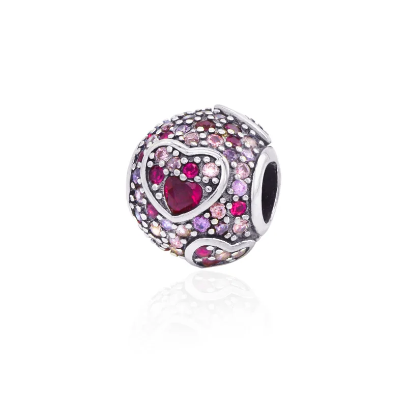 New Arrival 925 Sterling Silver Round Sparkling Heart Beads Charm Fit Original Pandora Charms Bracelets Women DIY Jewelry Gift
New Arrival 925 Sterling Silver Round Sparkling Heart Beads Charm Fit Original Pandora Charms Bracelets Women DIY Jewelry Gift