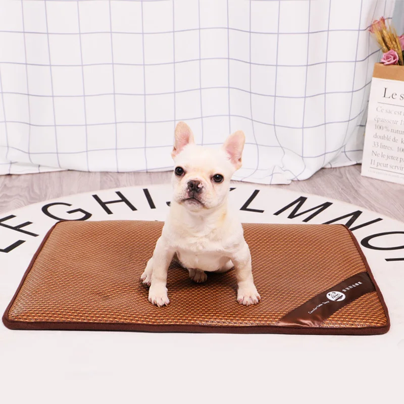 Pet Dog Cool Thicken Mat Bamboo fiber Breathable Pet Cushion For Medium Small Cat Dog Universal Summer Sleeping Bed
Pet Dog Cool Thicken Mat Bamboo fiber Breathable Pet Cushion For Medium Small Cat Dog Universal Summer Sleeping Bed