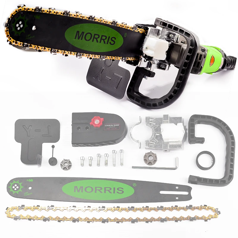 16 Inch Chainsaw Bracket Electric Saw Change 100 125 Angle Grinder M10+M14 Into Chain Saw Woodworking Power Tool Set
16 Inch Chainsaw Bracket Electric Saw Change 100 125 Angle Grinder M10+M14 Into Chain Saw Woodworking Power Tool Set