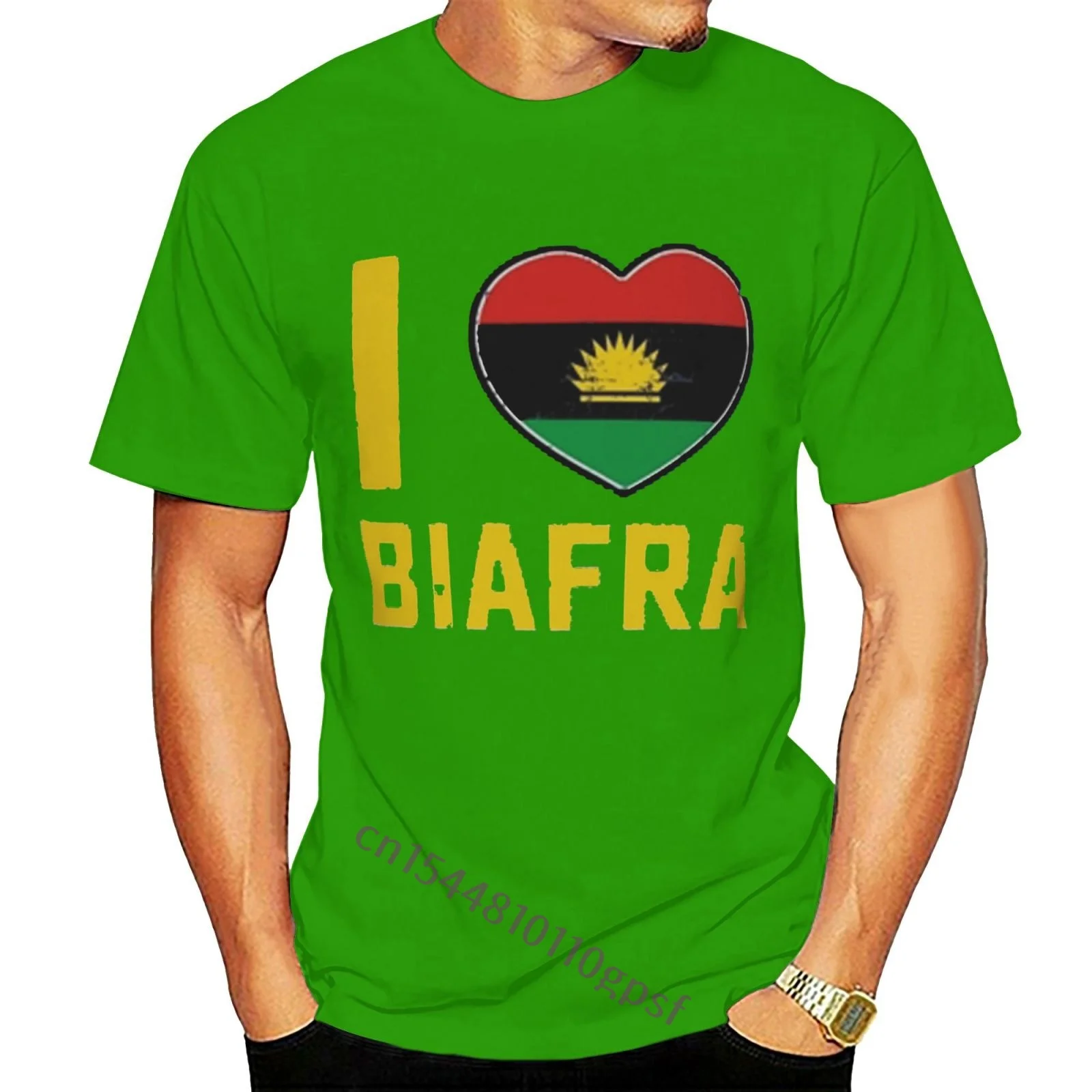 I Love Biafra - Biafra Flag T-Shirt Men Short Sleeve Humor Tee Shirt Round Neck 100% Cotton Funny Graphic T Shirt
I Love Biafra - Biafra Flag T-Shirt Men Short Sleeve Humor Tee Shirt Round Neck 100% Cotton Funny Graphic T Shirt