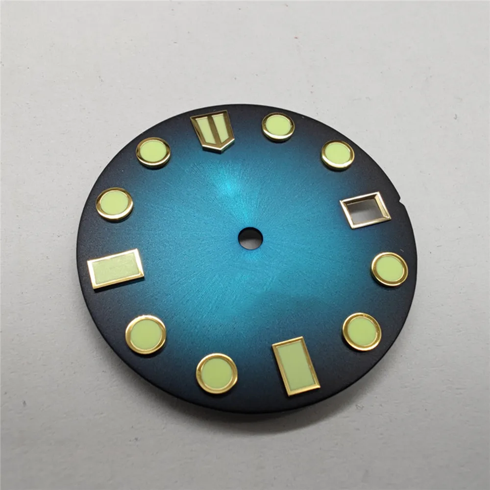 28.5MM Gradient Watch Dial C3 Strong Green Luminous Dial for NH35A Watch Movement Modification Kits
28.5MM Gradient Watch Dial C3 Strong Green Luminous Dial for NH35A Watch Movement Modification Kits