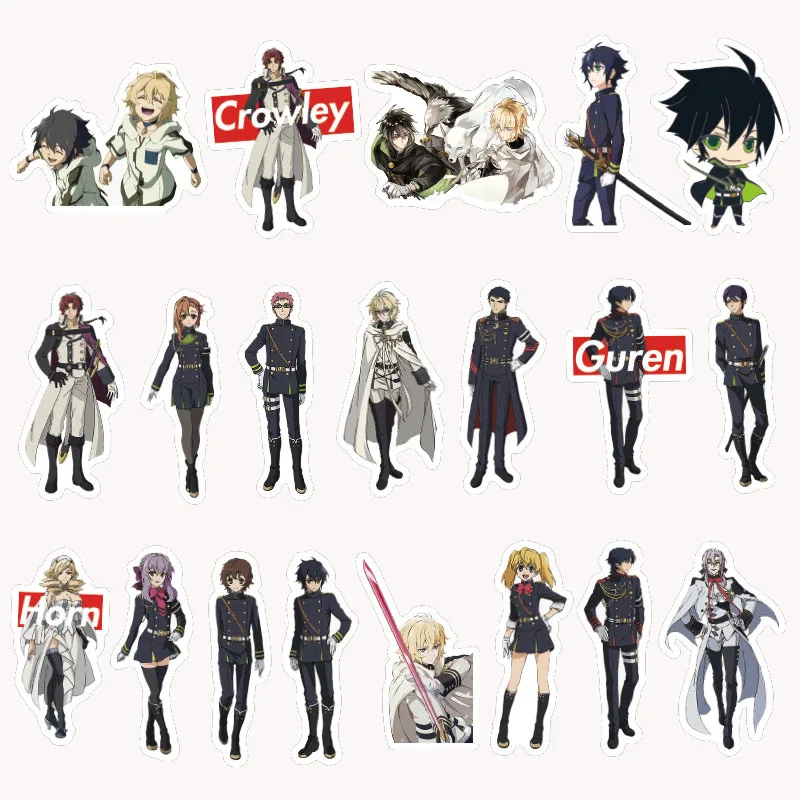50Pcs Cute Seraph Of The End Anime Stickers Skateboard Guitar Laptop Luggage Bicycle Sticker Kids Waterproof Stikers Toys
50Pcs Cute Seraph Of The End Anime Stickers Skateboard Guitar Laptop Luggage Bicycle Sticker Kids Waterproof Stikers Toys