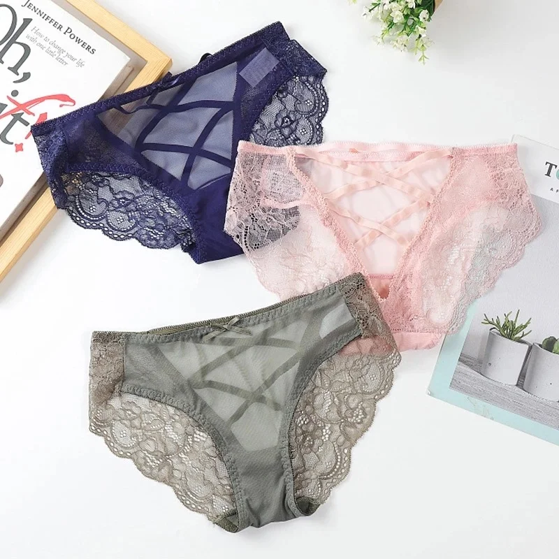 Transparent female lace panties hollow underwear out woman underwear lower waist M-3XL size big lady underpants soft
Transparent female lace panties hollow underwear out woman underwear lower waist M-3XL size big lady underpants soft