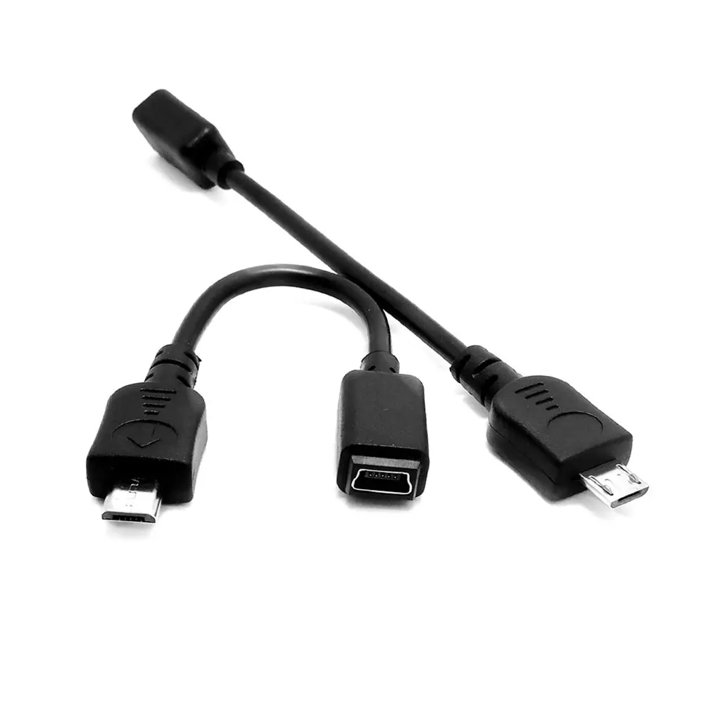 Short Straight Mini USB Female to Micro USB Male Cable Adapter for Mobile phones and tablet
Short Straight Mini USB Female to Micro USB Male Cable Adapter for Mobile phones and tablet