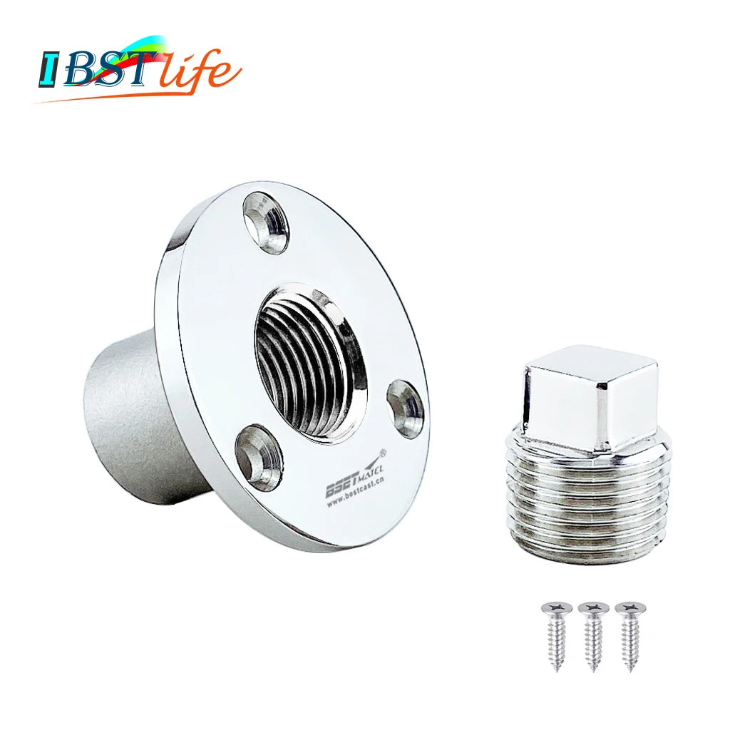 Universal 25mm Stainless Steel 316 Boat Garboard Drain Plug Bung Hole Drainage Marine Dinghy Transom Hardware Accessories
Universal 25mm Stainless Steel 316 Boat Garboard Drain Plug Bung Hole Drainage Marine Dinghy Transom Hardware Accessories