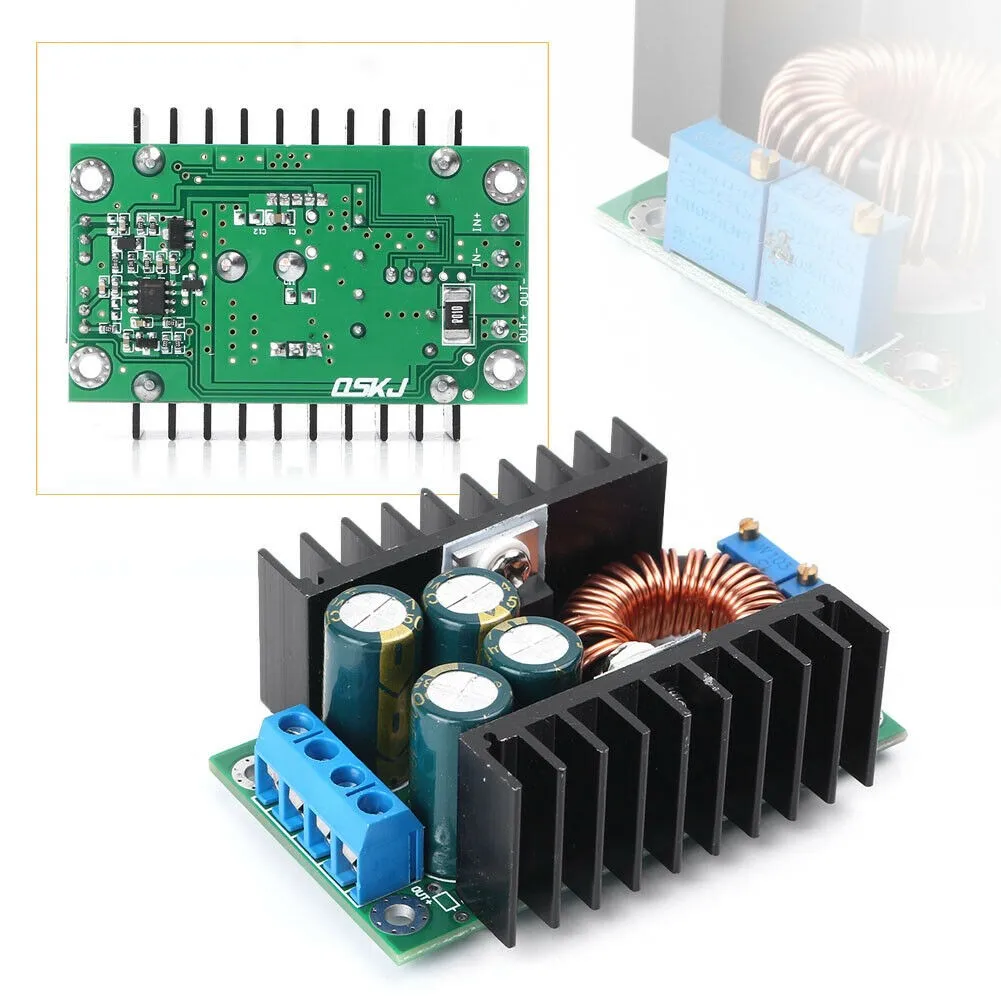 1pc XL4016DC8A9A Step-Down Converter 5-40V To 1.2-35V Adjustable Power Supply Module Power Tool Accessories
1pc XL4016DC8A9A Step-Down Converter 5-40V To 1.2-35V Adjustable Power Supply Module Power Tool Accessories
