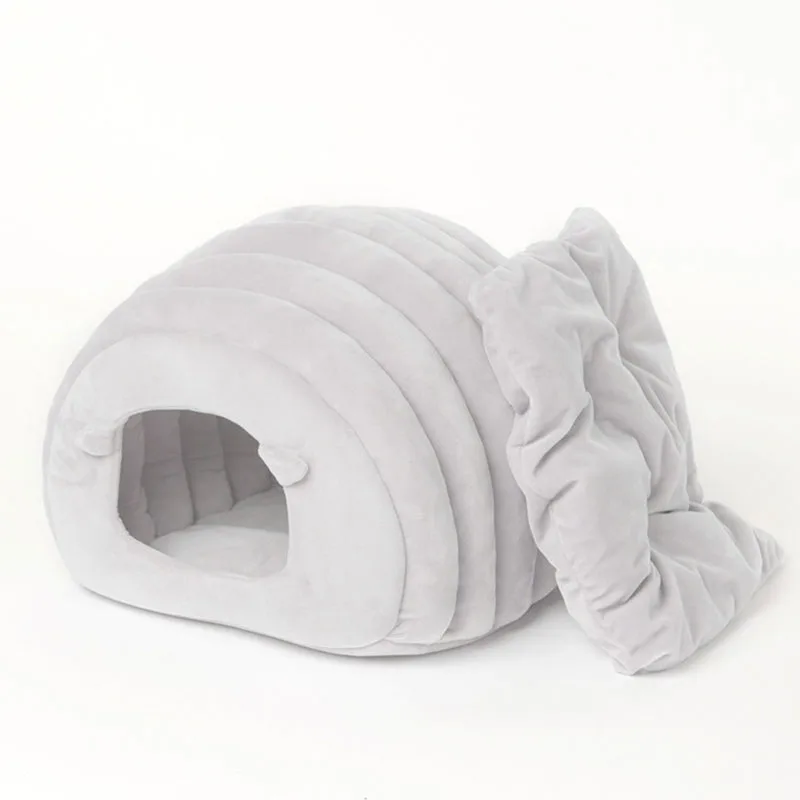 Warm Cat Nest Japanese Pet Kennel Autumn and Winter Cat Bed Semi-Enclosed Pet Bed
Warm Cat Nest Japanese Pet Kennel Autumn and Winter Cat Bed Semi-Enclosed Pet Bed