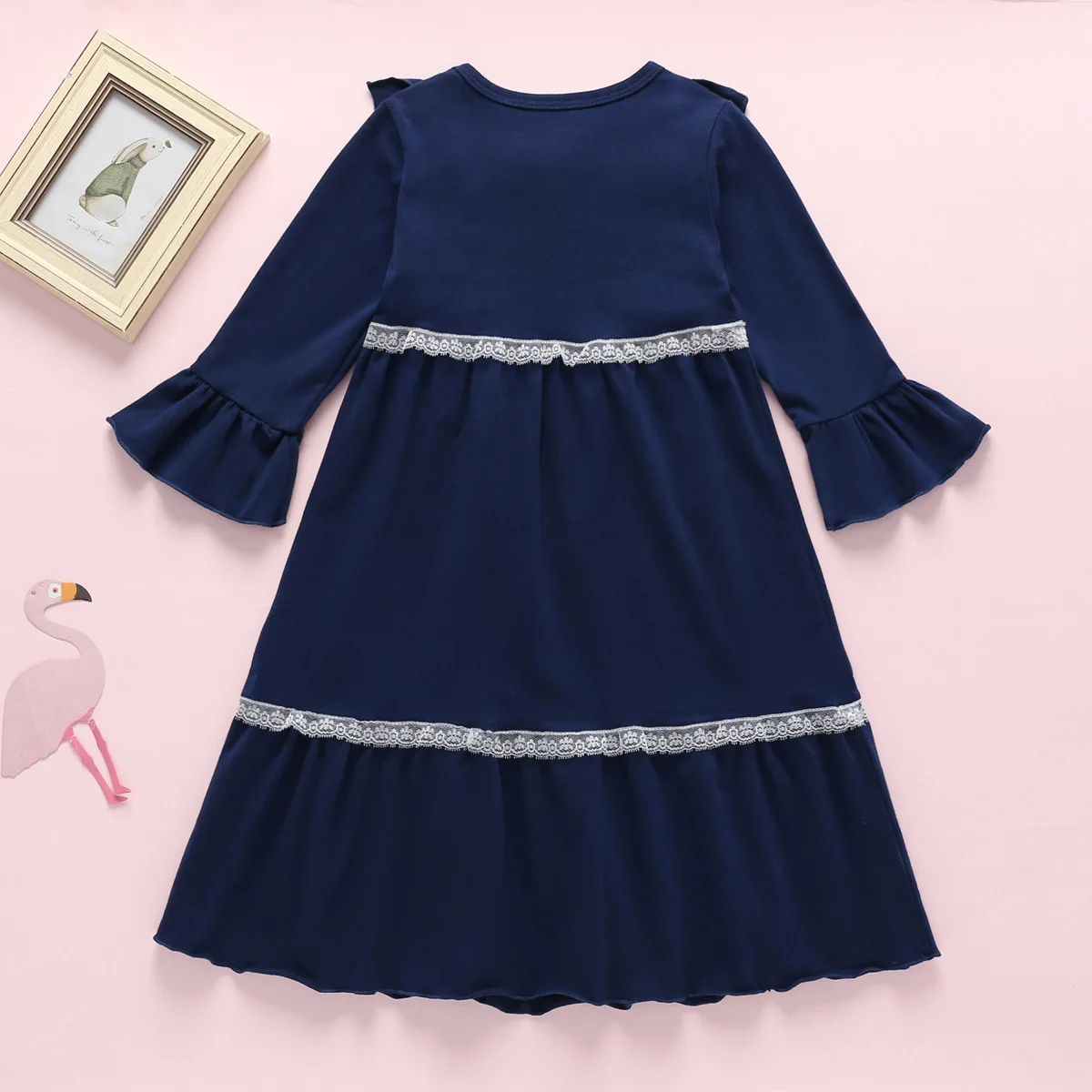 2020 Autumn And Winter New Girls Long Sleeved Dress Round Neck Flared Sleeve Cotton Children's Party Princess Dress 3-7 Years
2020 Autumn And Winter New Girls Long Sleeved Dress Round Neck Flared Sleeve Cotton Children's Party Princess Dress 3-7 Years