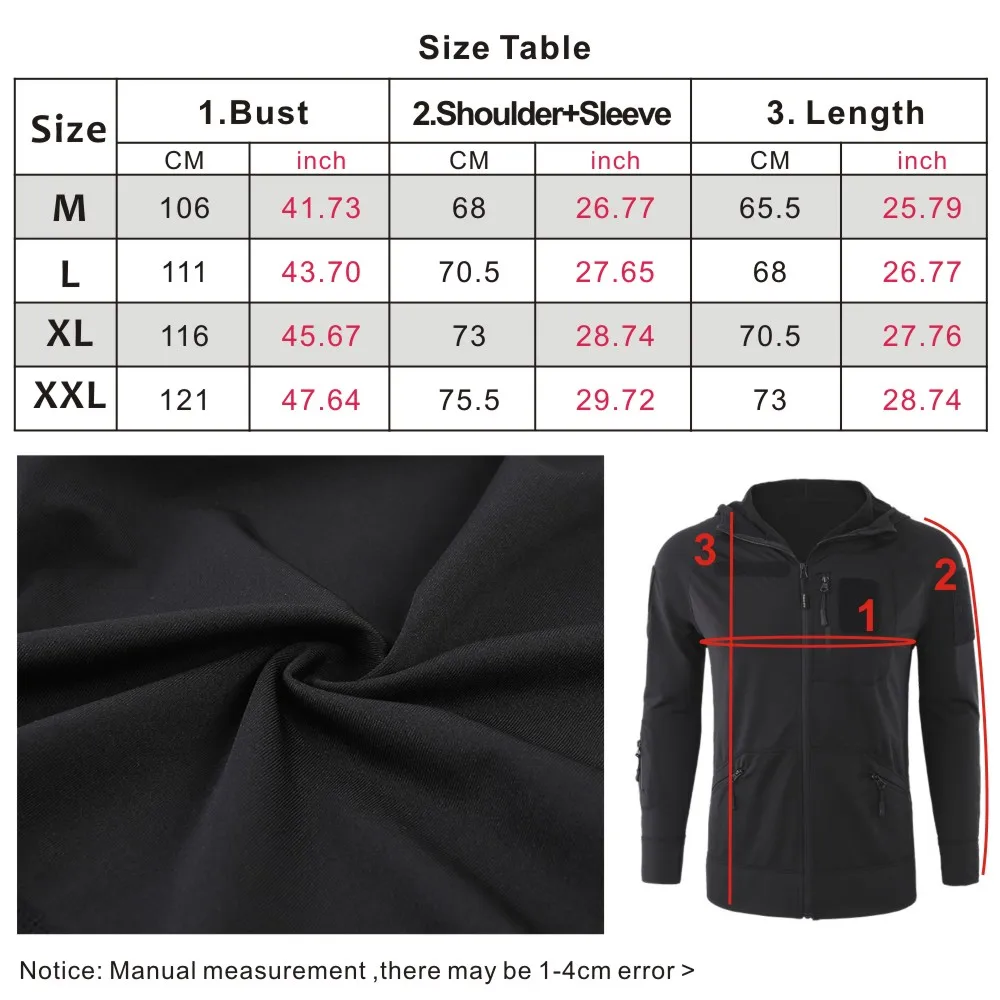 Facecozy Men Spring Outdoor Fishing Jacket Male Sports Camping hiking Sweatshirt Thin Tactical Hooded Climbing Military Clothes
Facecozy Men Spring Outdoor Fishing Jacket Male Sports Camping hiking Sweatshirt Thin Tactical Hooded Climbing Military Clothes