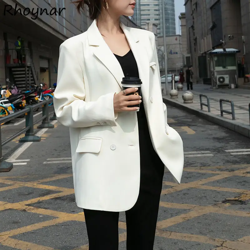 Simple Vintage Blazers Women Fashion Casual Daily Office Lady Spring Solid S-XXL Ulzzang All-match Outwear Clothing New Elegant
Simple Vintage Blazers Women Fashion Casual Daily Office Lady Spring Solid S-XXL Ulzzang All-match Outwear Clothing New Elegant