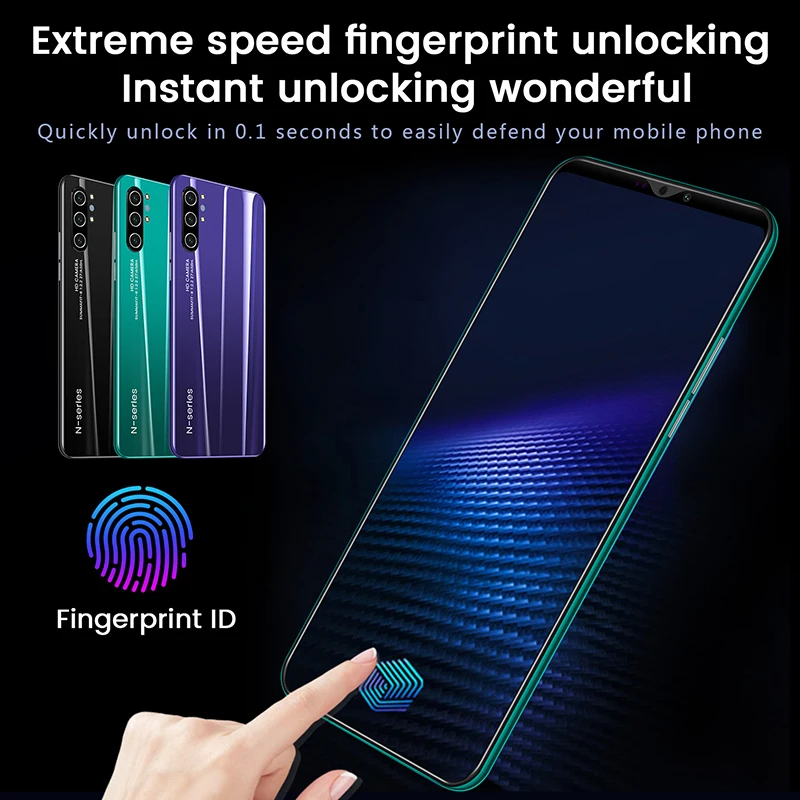 Newest Note10 5.8 Inch 4+64GB 4000mAh 8+16MP HD Camera Full Screen 8 Core Dual SIM Android 10 3G Finger ID Face ID Smartphones
Newest Note10 5.8 Inch 4+64GB 4000mAh 8+16MP HD Camera Full Screen 8 Core Dual SIM Android 10 3G Finger ID Face ID Smartphones