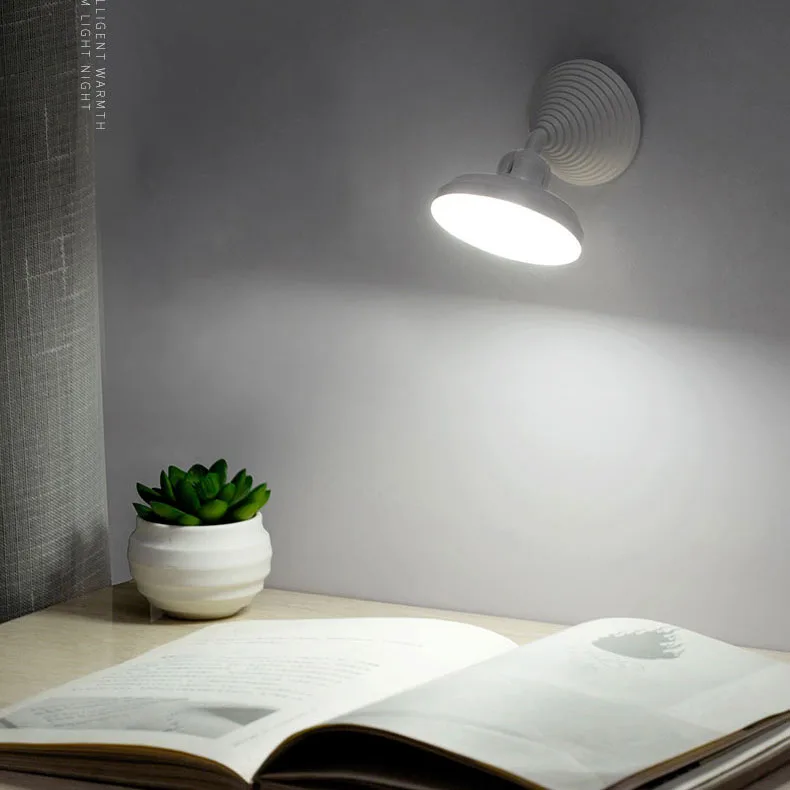 1Pc 360 Degree Rotating Night Light USB Rechargeable LED Table Lamps Motion Sensor Light Wall Lamp Cabinet Lamp
1Pc 360 Degree Rotating Night Light USB Rechargeable LED Table Lamps Motion Sensor Light Wall Lamp Cabinet Lamp
